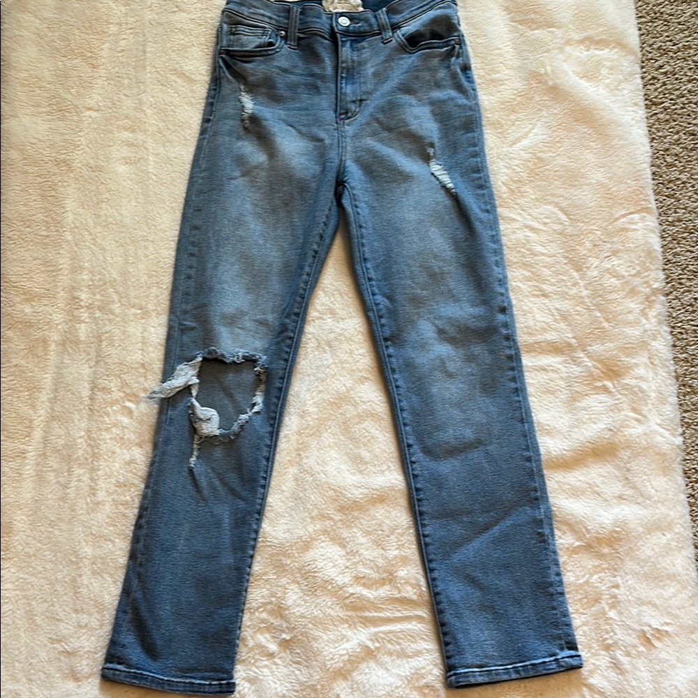 Altar'd State Blue Jeans Distressed Style